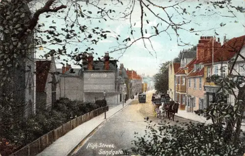 BR63304 High Street Sandgate UK