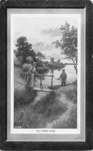 uk33530 Fähre Boot Echtfoto UK England