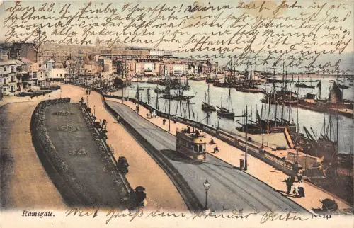 BR99525 Ramsgate Tramway Ship Bateaux UK