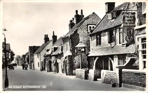 BR64431 high street rottingdean real photo uk