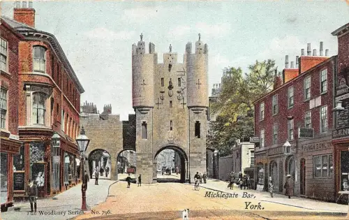 BR64363 micklegate bar york uk