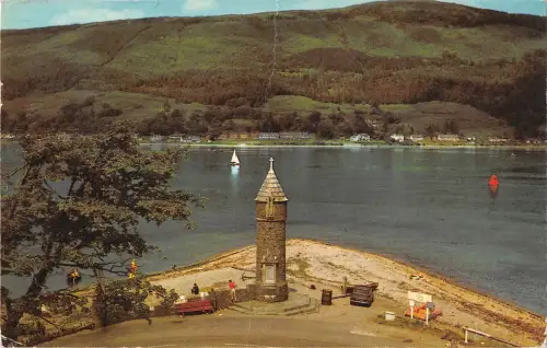 uk6982 holy loch and ardnadam point scotland uk