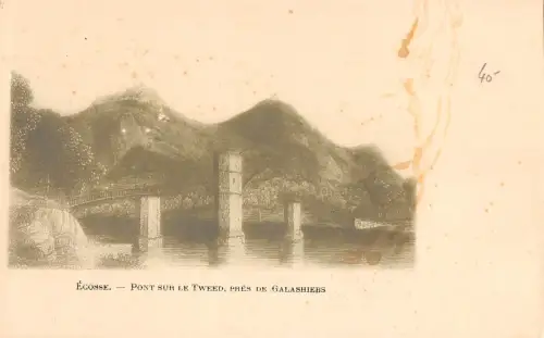 BR80266 pont sur le tweed pres de galashiebs scotland