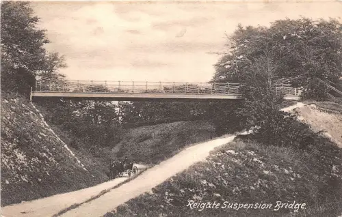 BR61943 Reigate Hängebrücke Wagen UK