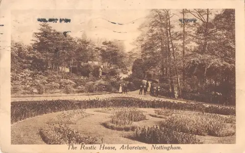 BR97523 the rustic house arboretum nottingham uk