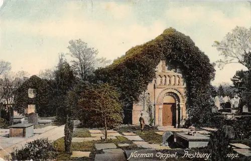 BR70379 norman chapel prestbury uk