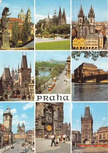 BG27831 Praha Straßenbahn Tschechisch