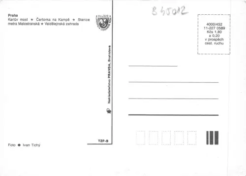 B45012 Praha Multiviews Tschechisch