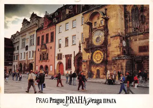 B67390 Praha Altes Rathaus tschechisch