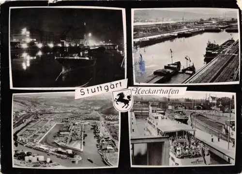 B44754 Stuttgart Multiviews Boote Bateaux Germany