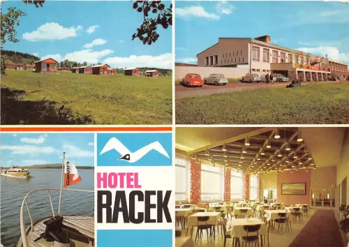 B45110 Lipno Hotel Racek Restaurant Interieur Boote Bateaux Tschechien