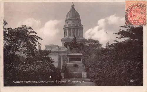 B94797 albert memorial charlotte square edinburgh echtfoto schottland