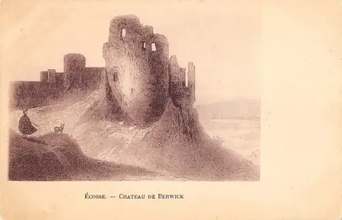 BR70624 chateau de berwick scotland