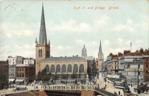uk32347 high street and bridge bristol uk