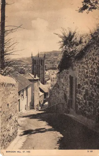 BR61550 barnoon hill st ives uk