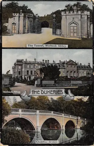 BR70418 the dukeries clumber bridge uk