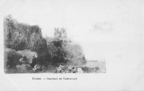 BR70623 chateau de tamtallan scotland