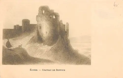 BR80265 chateau de berwick scotland