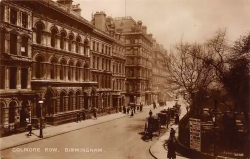 BR64466 colmore row birmingham real photo uk