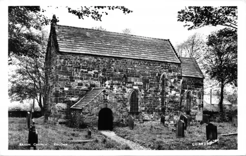 BR62685 Sächsische Kirche Wappen Echtfoto UK