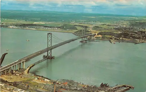 uk51483 forth road bridge scotland uk