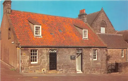 uk51537 andrew carnegies cottage dunfermline scotland uk