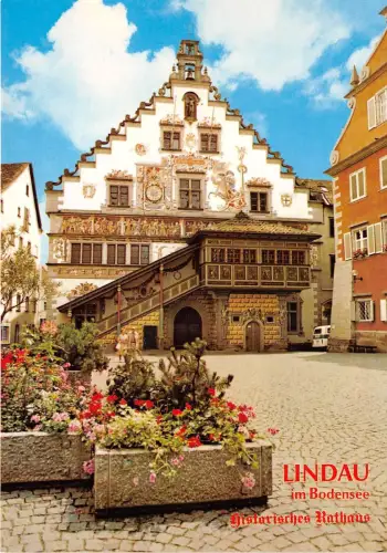 BG13410 lindau im bodensee rathaus vorderseite germany