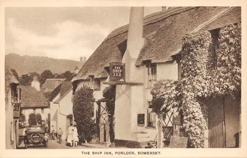 BR64419 the ship in porlock somerset uk