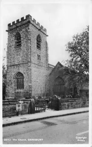 uk33239 the church daresbury real photo uk