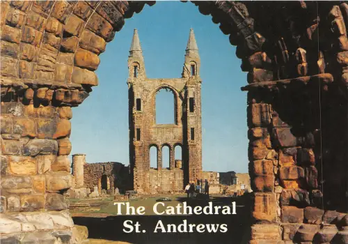 uk50473 the cathedral st andrews scotland uk