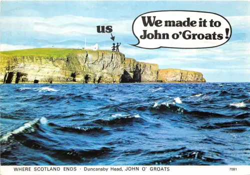 uk49816 Duncansby Head John O Groats Where Scotland Ends UK