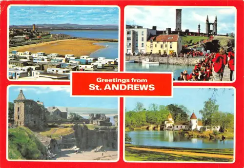 uk45814 greetings from st andrews scotland uk