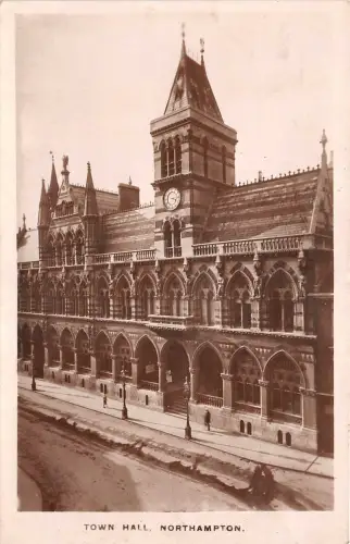 uk50960 town hall northampton real photo uk