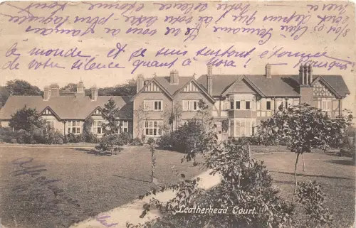 br109422 leatherhead court real photo uk