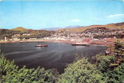 uk43924 oban from pulpit hill scotland uk