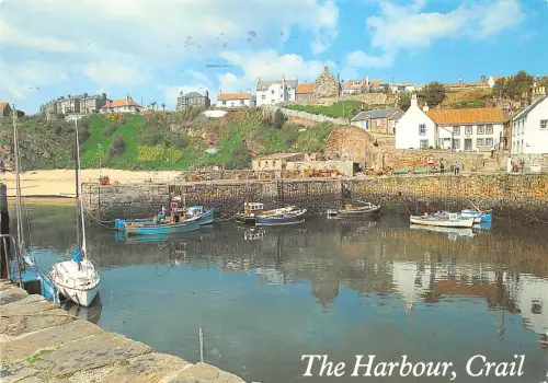 uk44464 the harbour crail scotland uk