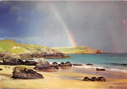 uk43763 rainbow at durness shuterland scotland uk