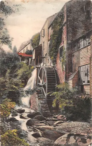 BR74618 lynbridge mill lynton water mill uk