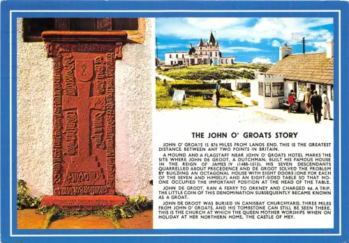 uk43628 st john o groats story scotland uk