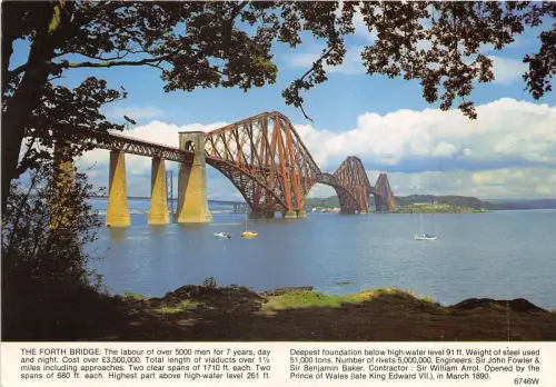 uk46740 forth bridge scotland uk