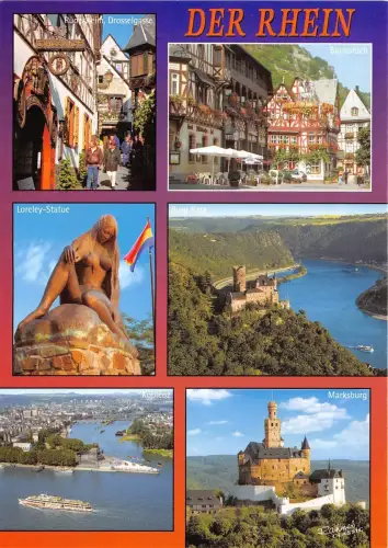 BG12406 der Rhein Schiffsbateaux Germany