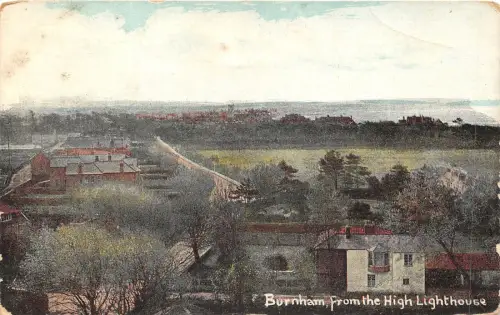 br107717 burnham from high lighthouse uk
