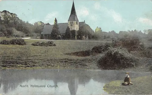 BR75021 north holmwood church surrey uk