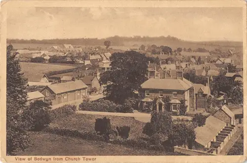 BR97352 Ansicht von Bedwyn vom Kirchturm UK