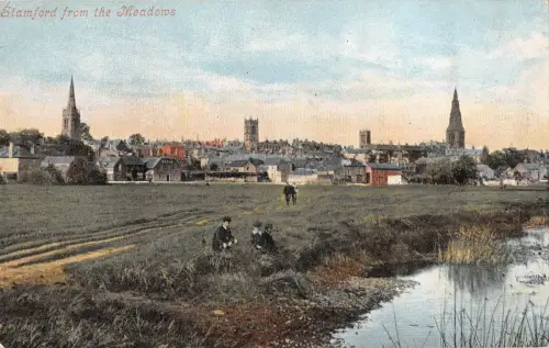 BR97332 stamford from the meadows valentine uk