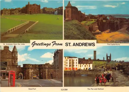 uk44982 greetings from st andrews scotland uk