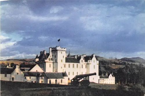 uk44447 blair castle west front scotland uk