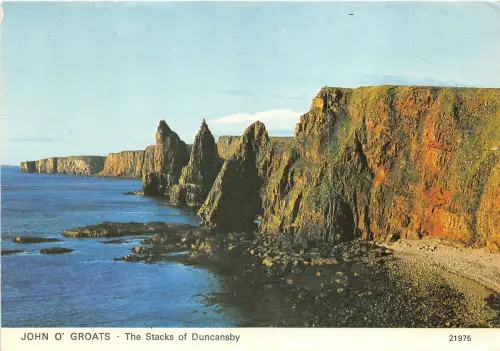 uk45580 john o groats the stacks duncansby scotland uk