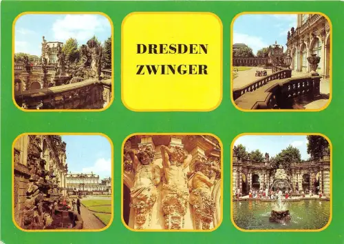 BG10306 ZWINGER DRESDEN MULTI VIEWS GERMANY