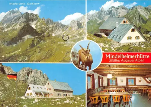 BG13394 mindelheimer hutte dav sktion mindelheim allgauer alpen germany